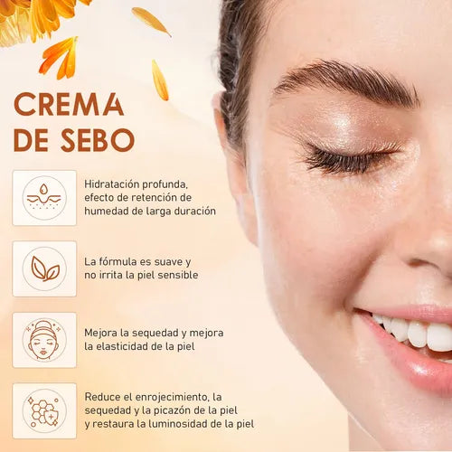 Bálsamo Hidratante de Miel y Sebo